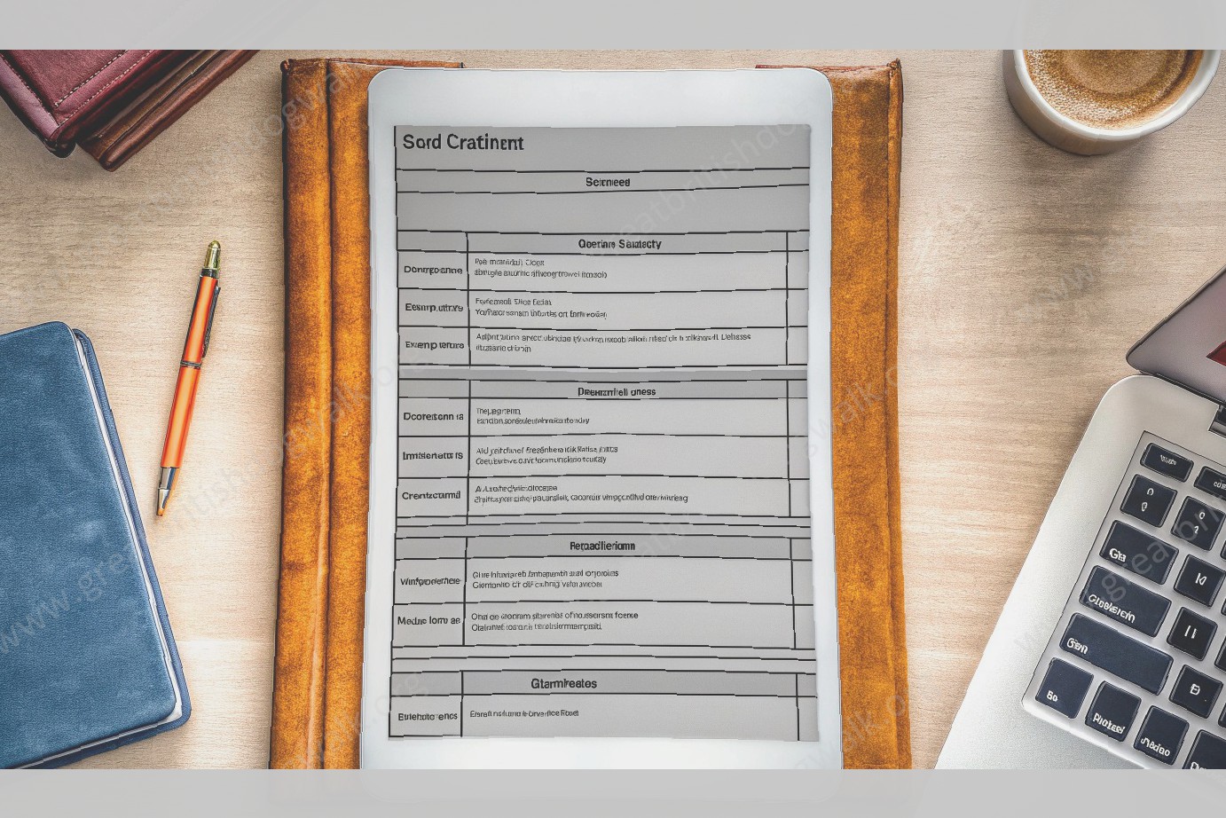 Creating a Detailed Legal Outline Template